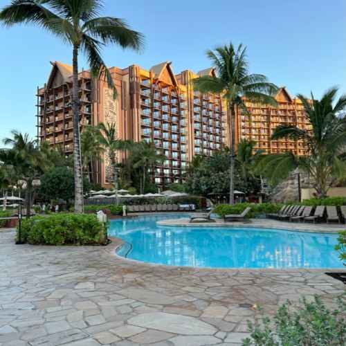 Aulani Poolside Garden View Oct 25-29th